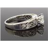 Image 5 : 18KT Two Tone Gold 1.07ctw GIA Cert Diamond Ring