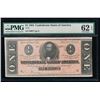 Image 1 : 1864 $1 Confederate States of America Note PMG 62EPQ