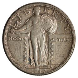 1917-D Standing Liberty Quarter Coin