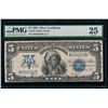Image 1 : 1899 $5 Chief Silver Certificate PMG 25