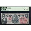 Image 1 : 1878 $5 Legal Tender Note PCGS 62PPQ