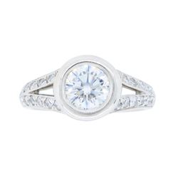 Platinum 1.00ctw Diamond Ring