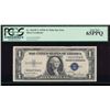 Image 1 : 1935D $1 Silver Certificate Star Note PCGS 65PPQ