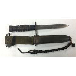 WWII US IMPERIAL USM4 BAYONET/FIGHTING KNIFE