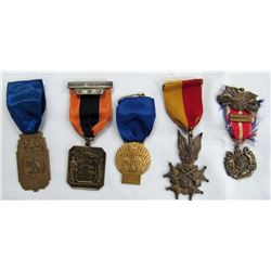 MILITARY DRUM & BUGLE CORPS MEDALS.