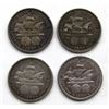 Image 2 : 4-1892 COLUMBIAN HALF DOLLARS