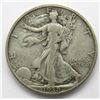 Image 1 : 1938-D WALKING LIBERTY HALF FINE/VF