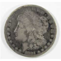 1881-CC MORGAN DOLLAR VG