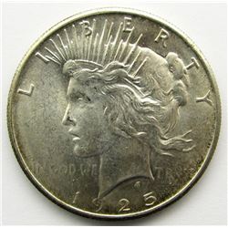 1925 PEACE DOLLAR BU