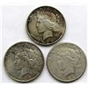 Image 1 : 3-SILVER DOLLARS CIRC OR BETTER