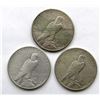 Image 2 : 3-SILVER DOLLARS CIRC OR BETTER