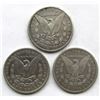 Image 2 : 3-SILVER DOLLARS CIRC OR BETTER