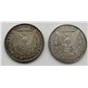 Image 2 : 1881 & 1885 MORGAN DOLLARS