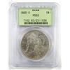 Image 1 : 1885-O MORGAN SILVER DOLLAR PCGS MS63