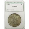 Image 1 : 1922 PEACE DOLLAR PCI MS63PQ