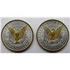 Image 5 : 3-SILVER DOLLARS: 2-1889 ENHANCED