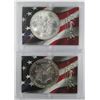 Image 2 : 1989 & 2001 .999 SILVER ONE OUNCE EAGLE