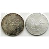 Image 2 : 1994 & 2012 .999 SILVER ONE OUNCE EAGLE