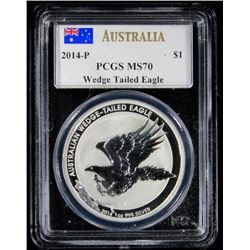 2014-P AUSTRAILIA WEDGE TAILED EAGLE