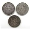Image 1 : 2 - 1935 GERMANY 5 MARK SILVER REICH;