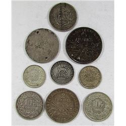 1912-1958 HELVITIA 1 FR; 1946 & 1958 HELVITIA 1/2