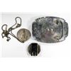 Image 2 : MORGAN DOLLAR BELT BUCKLE; MONEY CLIP;