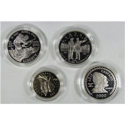 PROOF COMMEM LOT: 1993 WWII 2 COIN SET;