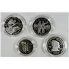 Image 1 : PROOF COMMEM LOT: 1993 WWII 2 COIN SET;