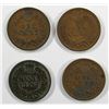 Image 2 : 4- VF/XF INDIAN CENTS- 1889, 1903, 1904, 1908