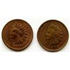 Image 1 : 1902 & 1905 AU/ UNC INDIAN CENTS