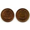 Image 2 : 1902 & 1905 AU/ UNC INDIAN CENTS
