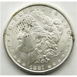 1887 MORGAN DOLLAR