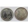 Image 1 : 1886 & 1921 MORGAN DOLLARS UNCS