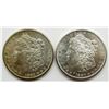 Image 1 : 1880-S & 1881-S BU MORGAN DOLLARS
