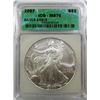 Image 1 : 2007 AMERICAN SILVER EAGLE ICG MS 70