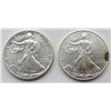 Image 1 : 1989 & 1999 .999 SILVER ONE OUNCE EAGLE