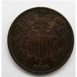 1868 TWO CENT PIECE