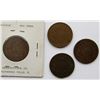 Image 1 : 4- TWO CENT PIECES