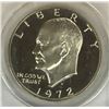 Image 2 : 1972-S IKE SILVER DOLLARS ANACS PF 64