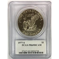 1977-S IKE SILVER DOLLARS PCGS PR69