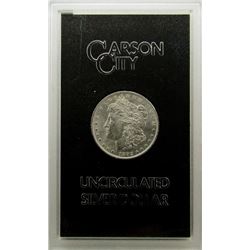 1882 GSA CARSON CITY MORGAN SILVER DOLLAR CC