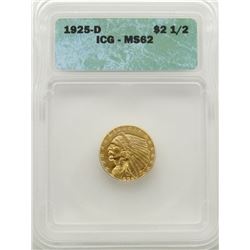 1925-D $2.5 Gold Indian Head