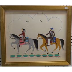 NAVAJO INDIAN PAINTING ( JASON PARRISH)