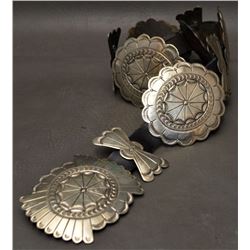 NAVAJO INDIAN CONCHO BELT
