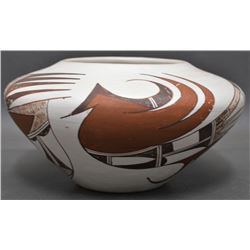 HOPI INDIAN POTTERY BOWL (JOY NAVASIE)