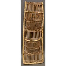 HUPA INDIAN BASKETRY WALL POUCH