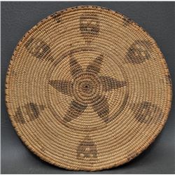 PIMA INDIAN BASKETRY PLAQUE