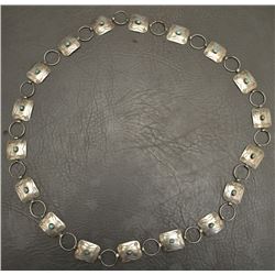 NAVAJO INDIAN LINK CONCHO BELT