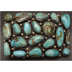 NAVAJO INDIAN BUCKLE (BENNY PINTO)