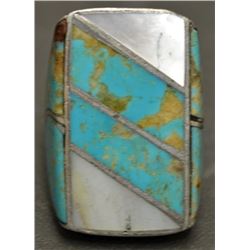 NAVAJO INDIAN RING (NELSON LEE)